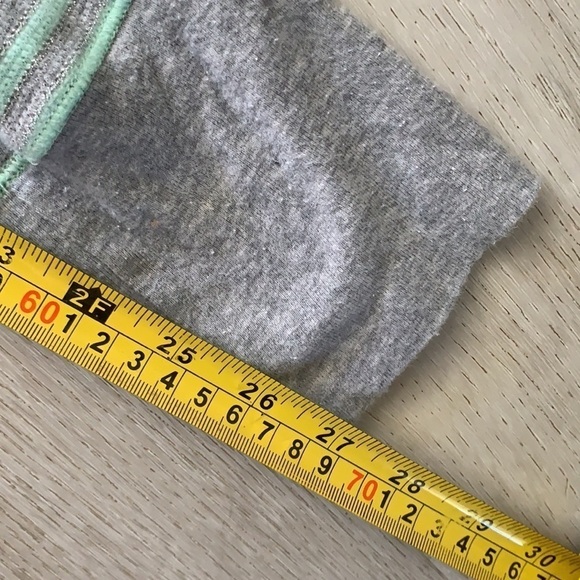 Victoria’s Secret Termal PJ’s teal gray metallic shimmer size XS cozy sleep - Picture 13 of 16